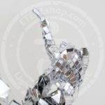 Mirrored pipe Mirror man performance suit with a hat