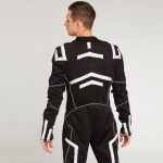 SMART LED waterproof suit model LENTULUS back closer