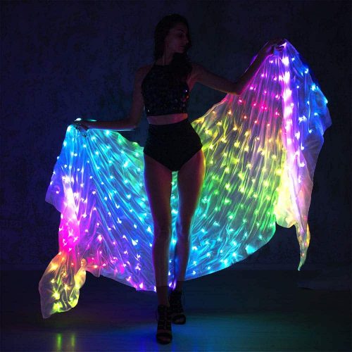 Smart-LED-Rainbow-Belly-Dance-Veil
