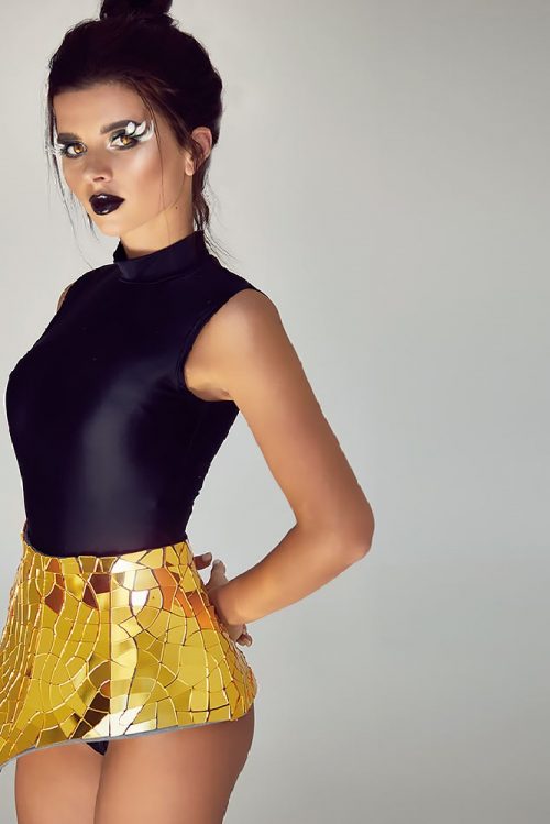 Gold-sequin-mirror-corset-belt