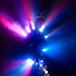 Led light goes through fog