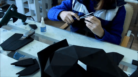 Cutting EVA foam