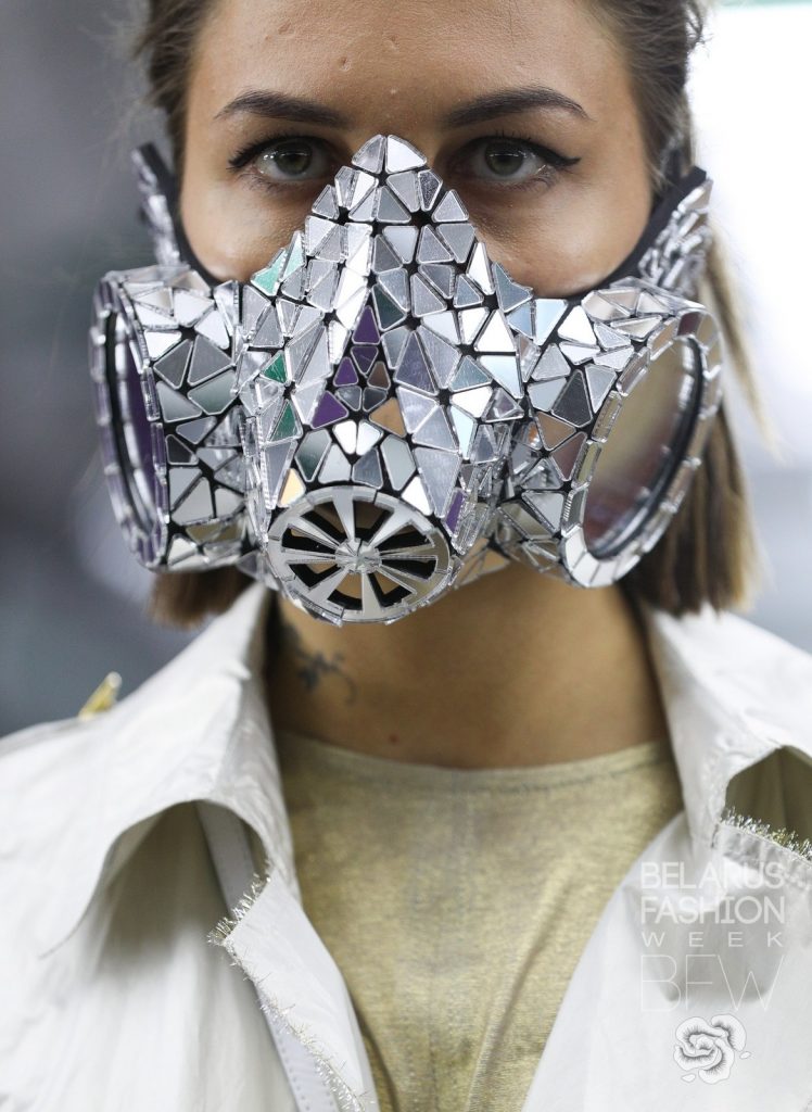 Designer Respirator Mask ETERESHOP at Belarus Fashion Week 2019