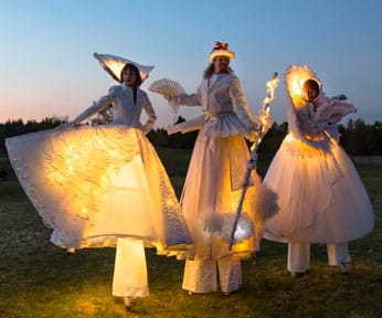 Light-Show-Stilt-Walkers