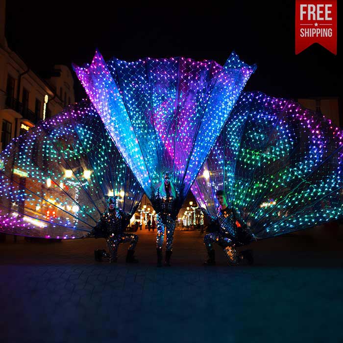 NEW Smart Pixel Peacock Fantail: More LEDs, Lower Price