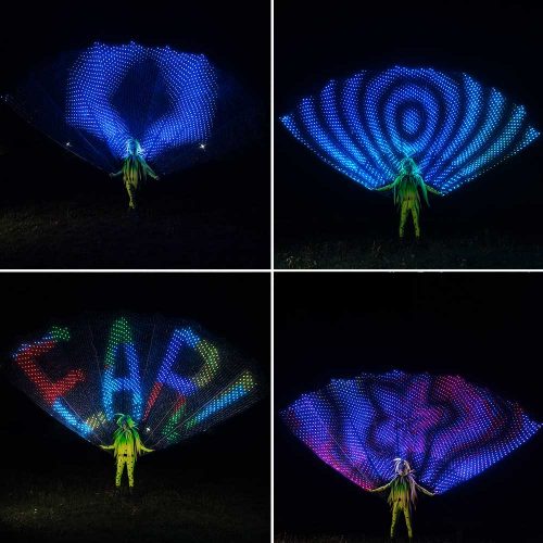 LED -large-Peacock-with-a-fan-tailed tail-Costume-for-show