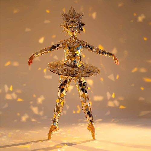 Royal Ballet Dancer Ballerina with a Crown Custom-made ETERESHOP