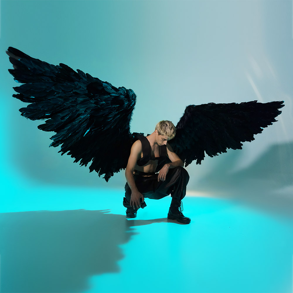 Black Devil Angel Cosplay Raven Wings by ETEREshop