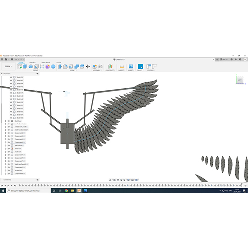 Prototype-in-the-CLO-of-large-mechanical-wings