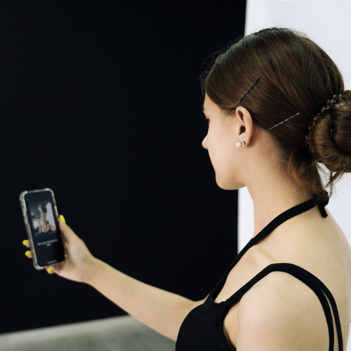 3d scanning of an avatar in a mobile application