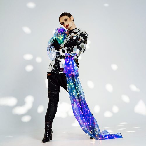 led light up Mirror blazer led light up Mirror blazer