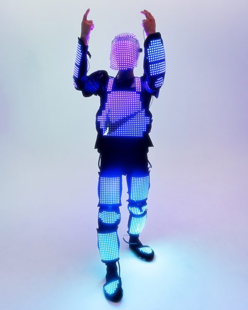 LED-light-up-robot-costume-for-performances