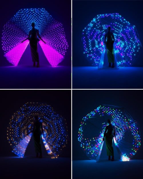 Led-peacock-wings