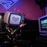 custom LED TV helmet to order