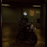 helmet with LEDs for party