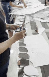 Cutting feather bases for Angel Wings