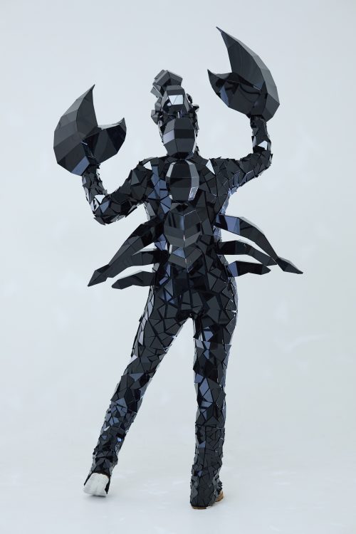 Black Scorpion Outfit for a Carnival