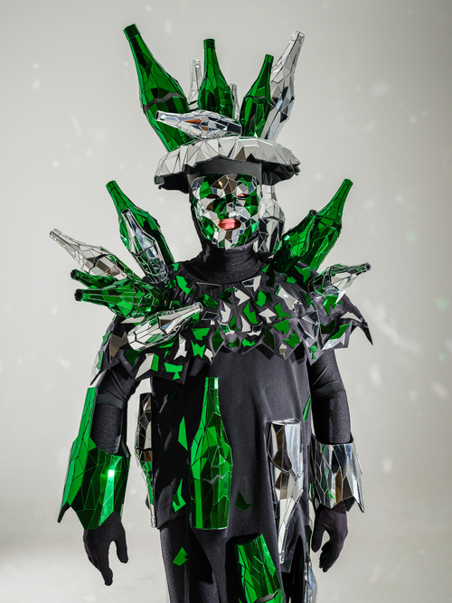 Broken Glass Mirror Suit
