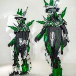 Custom Parade Costumes with Mirror Tiles