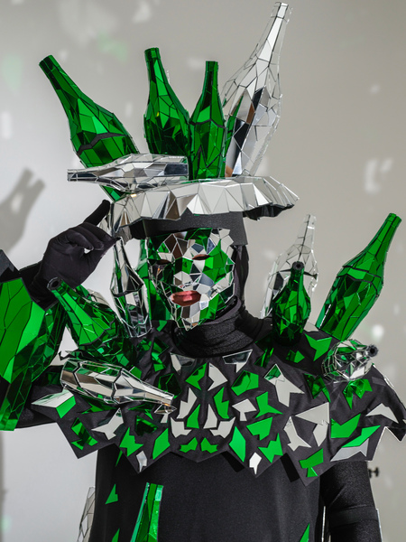Parade Costume Idea with Broken Mirrors